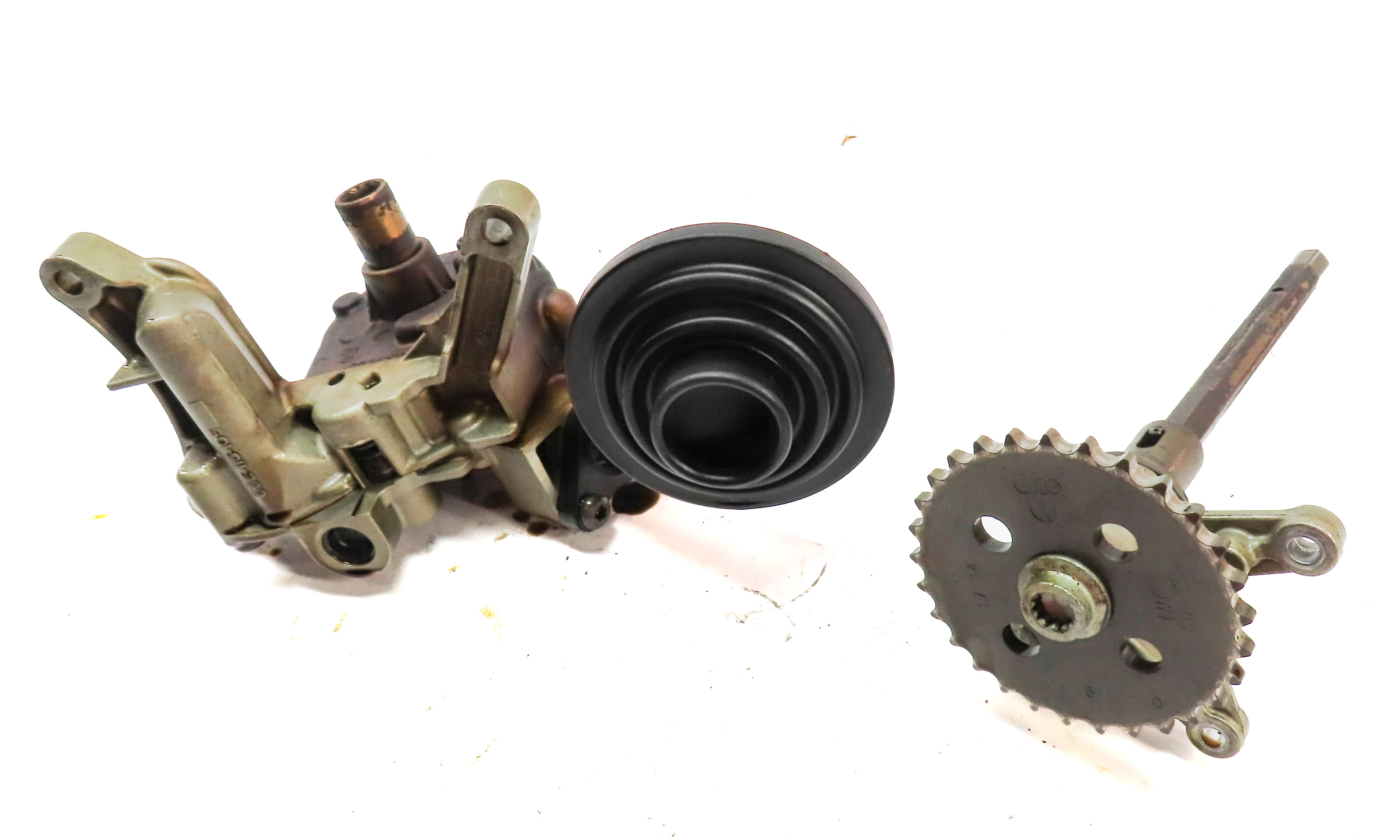2015 AUDI Q7 (4L) 3.0L SUPER (CTWB) ENGINE MOTOR OIL FLUID PUMP w/PICK UP TUBE — exact item pictured